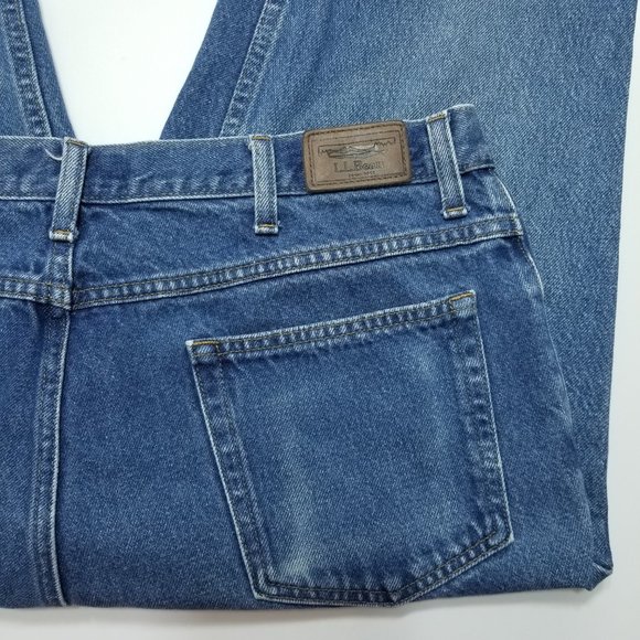 L.L Bean Classic Fit Blue Jeans - 36x30 - Picture 9 of 12